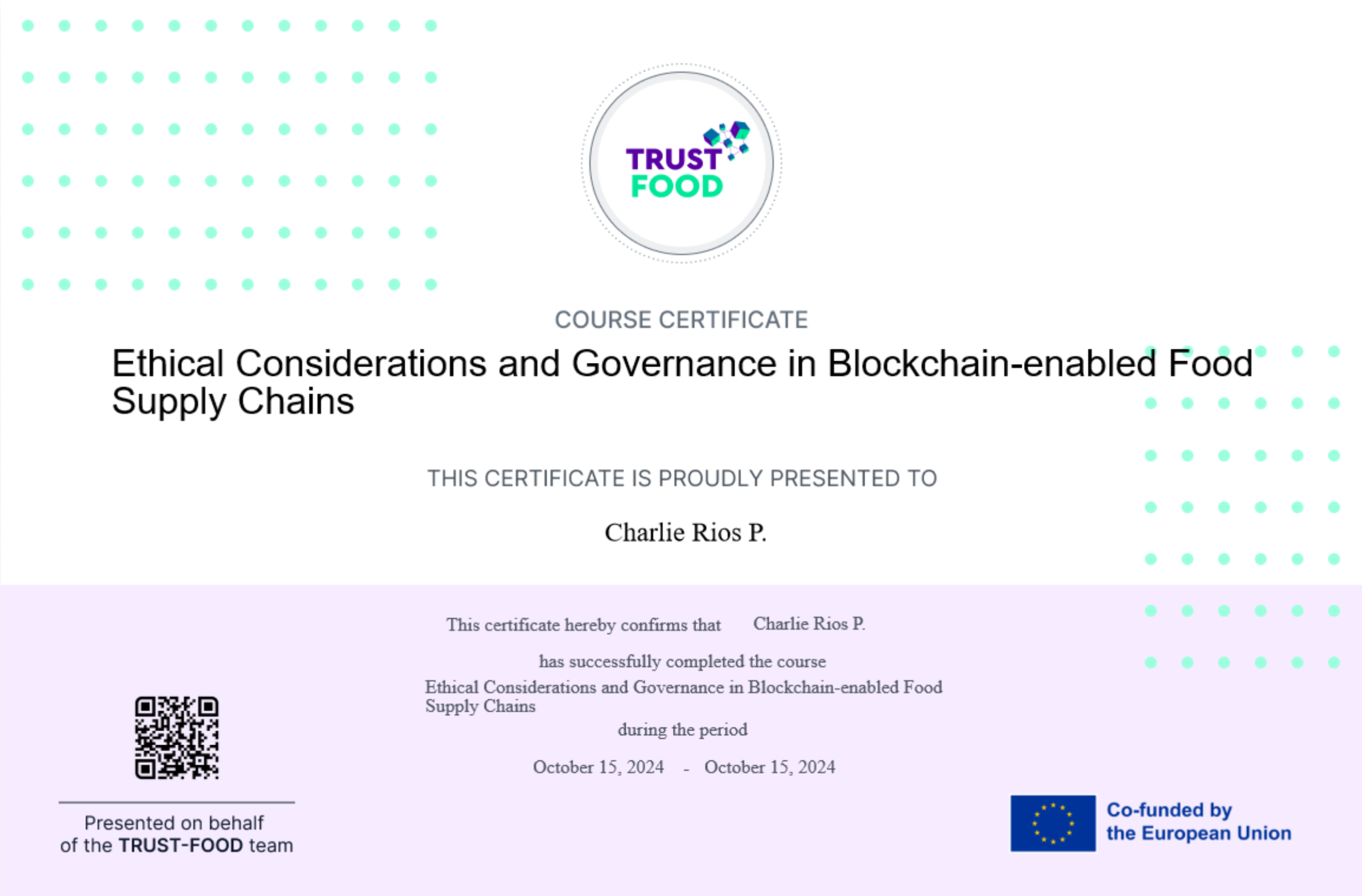 Ethical & Governance in Blockchain FGC's