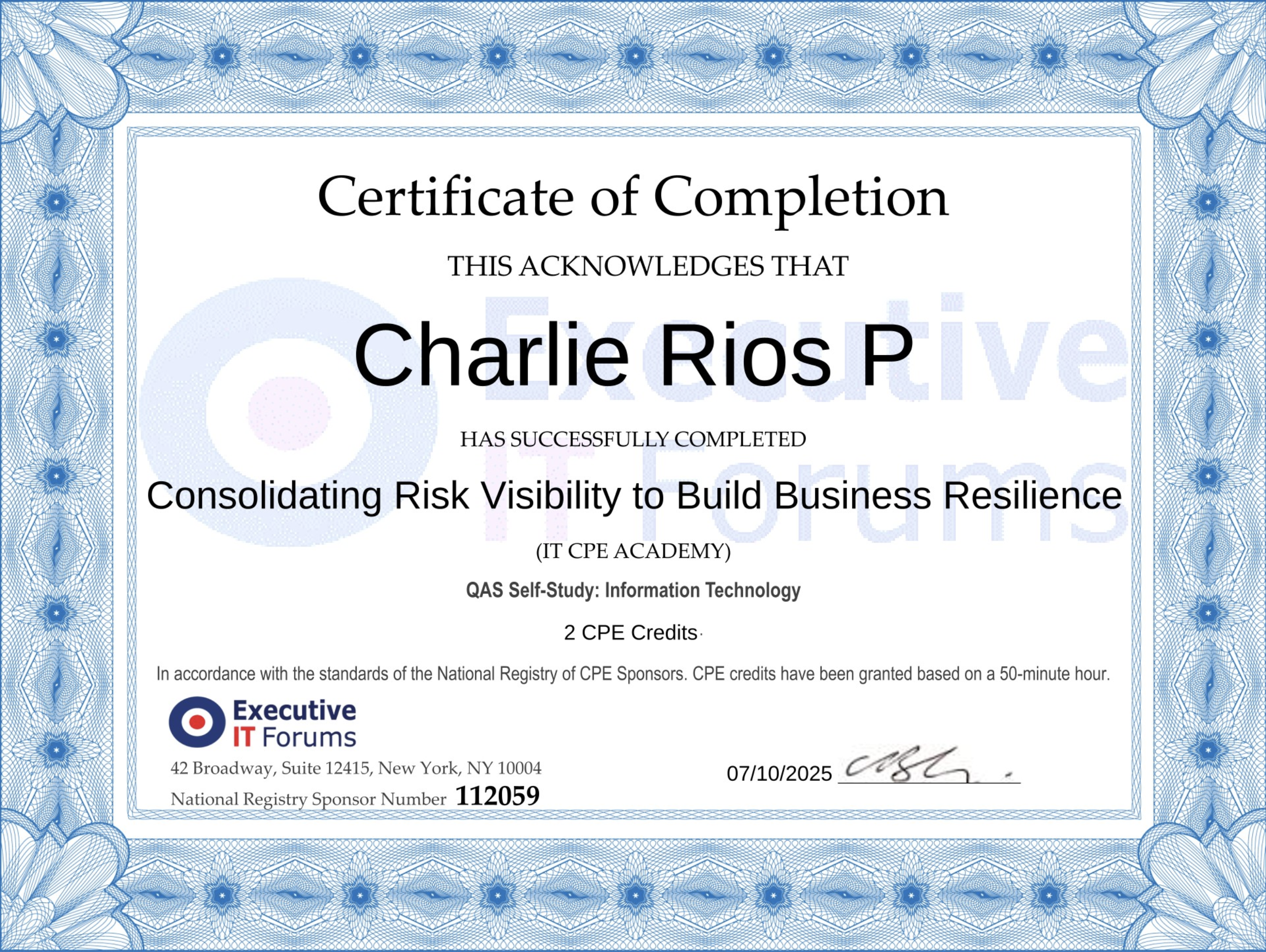 Consolidating Risk Visibility to Build Business Resilience